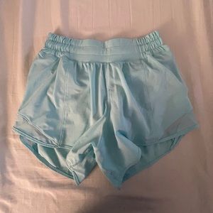 LULULEMON: hotty hot short 4” icing blue size 2 | $30